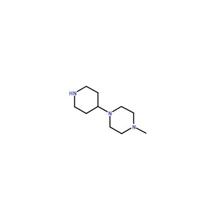Ak Scientific 1-Methyl-4-(piperidin-4-yl)piperazine (5g), CAS 53617-36-0 X3355-5g