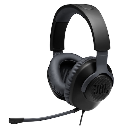Jbl Quantum 100 Wired Over Ear Gaming Headset, Black JBLQUANTUM100BLKAM