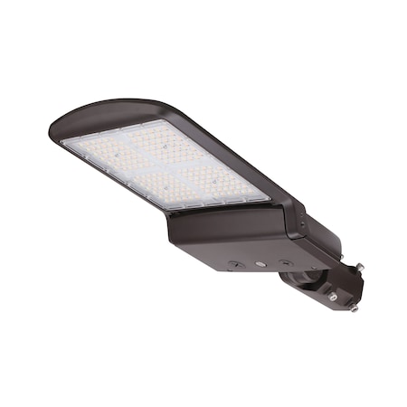 Beyond Led Technology ZOHO 6TH GEN, LED Area Light, Adj Wt 100W-150W, 25500 Lm, Adj CCT 4K-57K, Universal Brackt, Bronze 156752