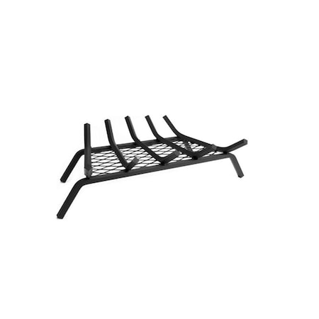 Pleasant Hearth 6.5 in. Black Steel Fireplace Grate 4012900