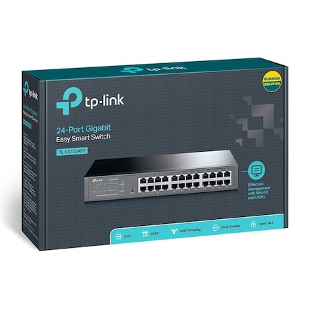 Tp-Link 24-Port Gigabit Easy Smart Switch TL-SG1024DE