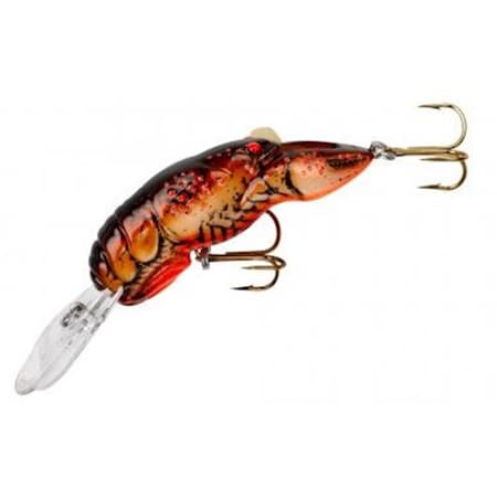 Pradco Lures Rebel Wee Crawfish, 2 in. - 0.20 oz. - Ditch Brown RF76-75
