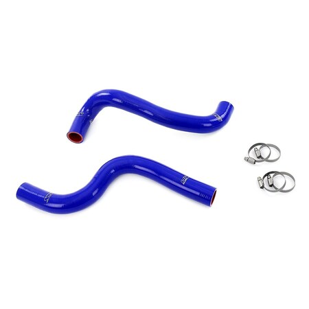 Hps Performance High Temp Reinforced Silicone Radiator Coolant Hose Kit, Blue, 57-2101-BLUE