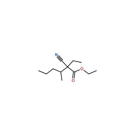 Ak Scientific Ethyl 1-methylbutyl cyanoacetate (25g), CAS 100453-11-0 P477-25g