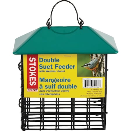 Stokes Select 2-Cake Metal Suet Feeder 38250