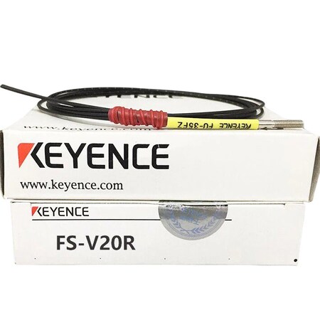 Keyence Digital Fiber Optic Sensor, Amplifier, Zero-Line Expansion, NPN FS-V20R