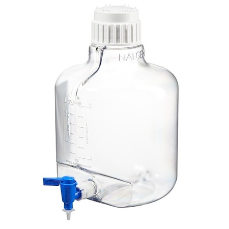 Nalgene Carboy, Polycarbonate, 394 mm H, PK4 2317-0020