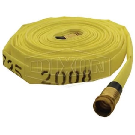 Dixon Forestry Mop-Up Hose, 3/4 in, Garden Hose Thread, 50 ft L, 135 psi Working, Synthetic, Domestic NF307Y50GHT