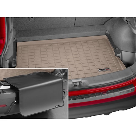 Weathertech Tan, Cargo Liner With Bumper Protector 411704SK