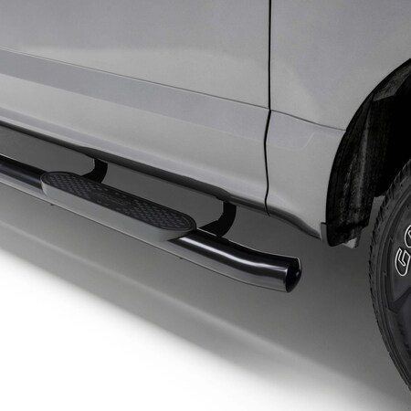 Aries 4'' Black Steel Oval Side Bars, Select Toyota Tundra CrewMax S222023