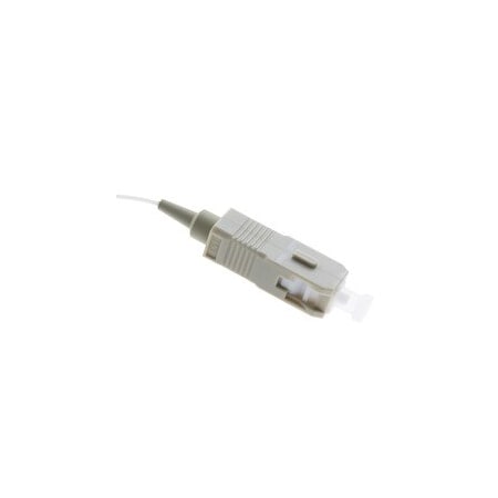 Cable Wholesale SC/UPC Epoxy Connector, Simplex, 0.9mm, Multimode OM1, Beige, 100 pieces 34SC-20210