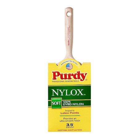 Purdy Nylon Paint Brush, 3 3/16 in L 144228235