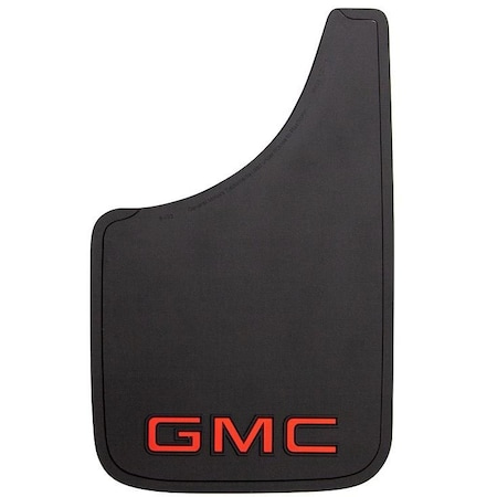 Plasticolor Universal 9 x 15 Set Of 2 Flat Red GMC Logo Black Fiberglass Reinforced Screw On 000493R01