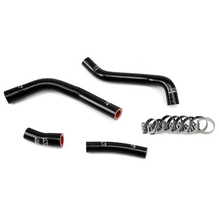 Hps Performance High Temp Reinforced Silicone Radiator Coolant Hose Kit, Black,  57-1757-BLK