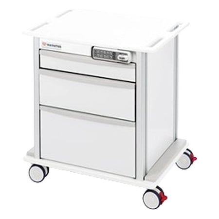 Marketlab Compact Medical Supply Cart, 25 in H 19689E