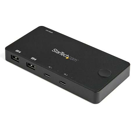Startech.Com 2 PORT UHD COMPACT USB C KVM SWITCH - 4K 60HZ ON 1 HDMI 2.0 MONITOR & ALLOWS SWI SV211HDUC