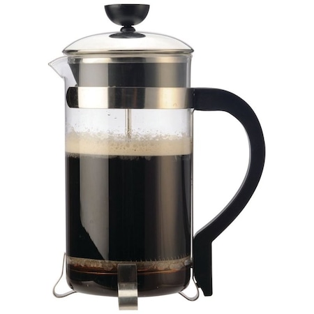Primula Coffee Press, 8 Cups Capacity, Borosilicate Glass/Stainless Steel PCP-6408