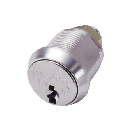 Medeco High Security Locks M3 Cam Lock Kit 5/8in, 5-Pin, DL Keyway, Pinned with 2 Keys, Satin Chrome 26 601150T-KIT-T-26-DL-P