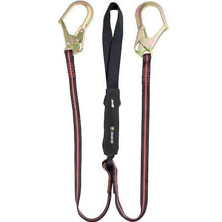 Miller Arc Flash Lanyard, Double Leg, Polyamide Webbing, with Webbing Loop and Rebar Hooks FPLARCM-TUS