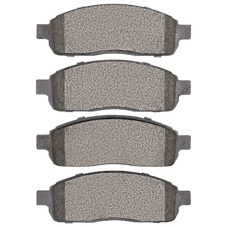 Dynamic Friction Co DFC 5000 Advanced Brake Pads - Semi Metallic 1551-1011-00