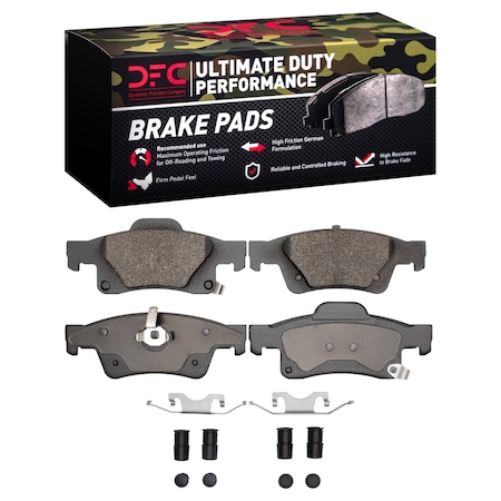 Dfc Ultimate Duty, Disc Brake Pad Set,  1400-1498-01