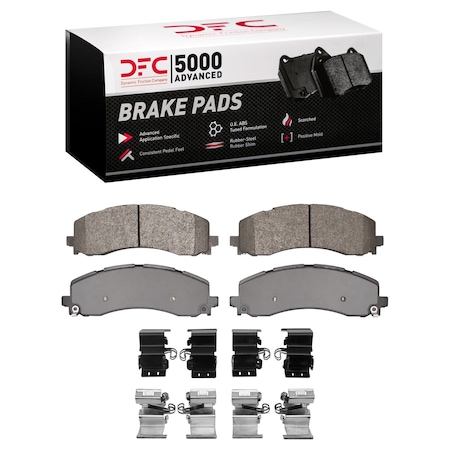 Dfc 5000 Advanced Disc Brake Pad Set,  1551-2225-01