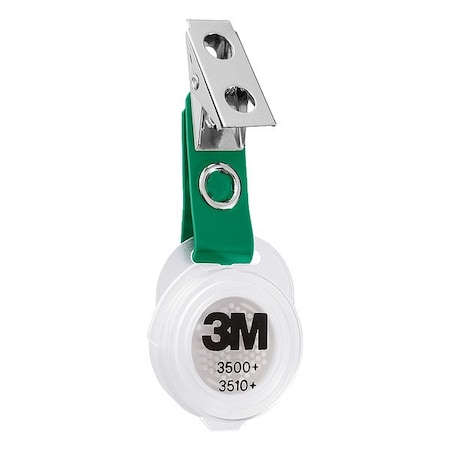 3M Badge Monitor, 8 in H, 3 in W, PK5 3510+
