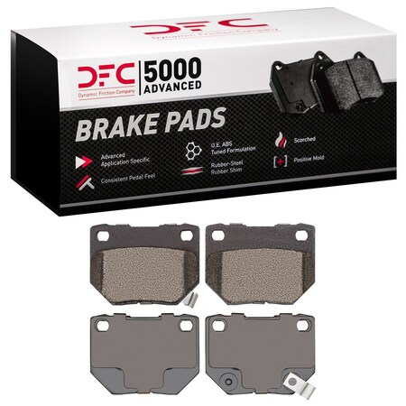 Dfc 5000 Advanced Disc Brake Pad Set,  1551-0461-10
