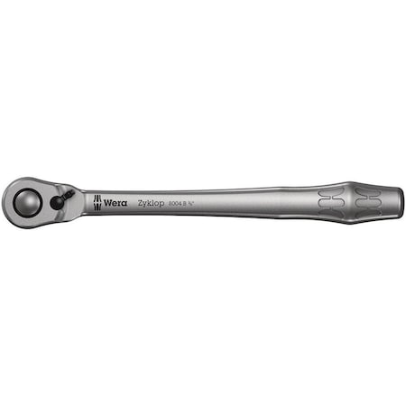 Wera 8004 B Zyklop Metal Ratchet with switch lever and 3/8 in drive, 3/8 in x 222 mm 5004034001