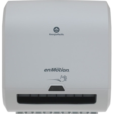 Georgia-Pacific enMotion Impulse 1-Roll Automated Touchless Paper Towel Dispenser, Gray 59497A