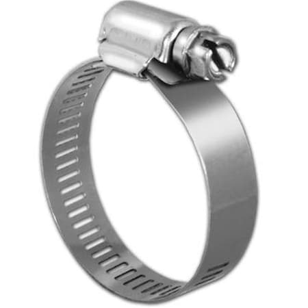 Kdar Hose Clamp - Size 6 0.43 to 20.156 in. Stainless Steel - Pack of 10 33001