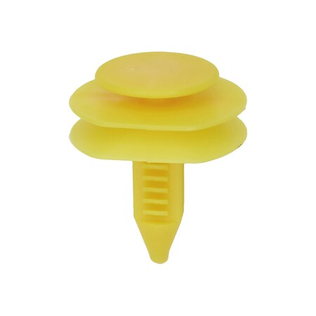 Auveco GM Door Trim Panel Retainer Yellow Nylon, 50PK 17092