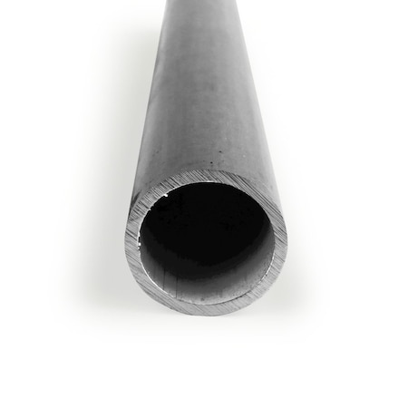 Usa Industrials 6061 Aluminum Round Tube - T6 - Extruded - 1-1/4in OD x 1/4in Wall x 3/4in ID x 12in long TBG-6061-1.25X0.25-12