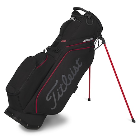 Titleist Players S4 StaDry 2026 Stand Bag - Black/Red/Graphite 114627