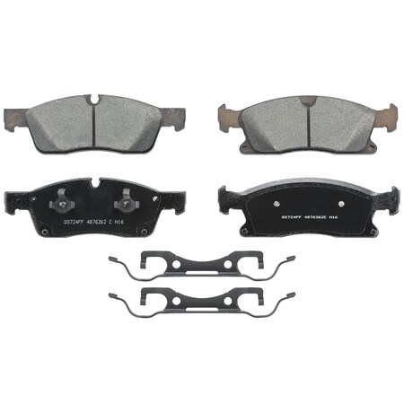 Wagner Brake QuickStop Front Disc Brake Pad Set Ceramic, ZD1629