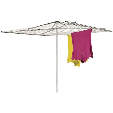 Household Essentials Sunline 72'' x 72'' 210 Ft. Drying Area Umbrella Style Clothes Dryer HH3000