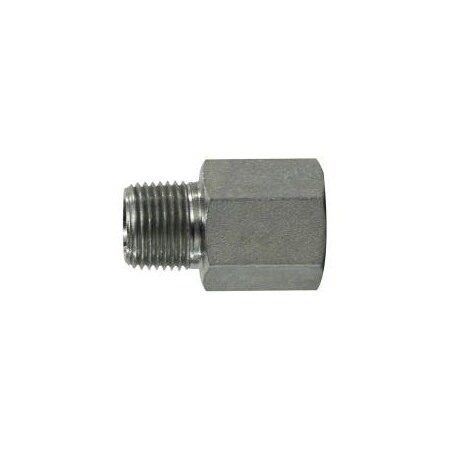 Midland Industries CONNECTOR PIPE 3/8IN MPT 1/2IN FPT STL 540568