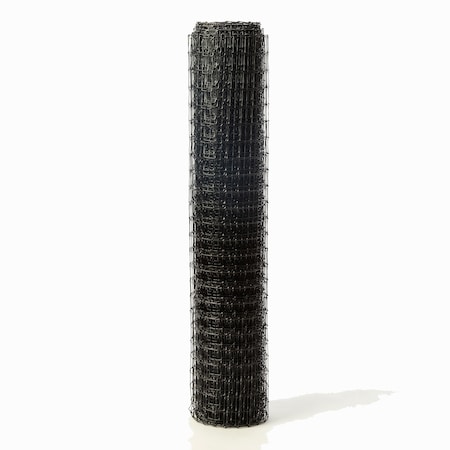 Trident Fence Polypropylene Fence, Black, Economy Strength, 6x330ft, 1.75x2in Mesh C606330S