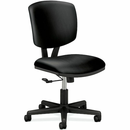 Hon Volt 5700 Task Chair - Black Seat Color - Bonded Leather Seat Material - Black Back Color - Bonded 5701SB11T