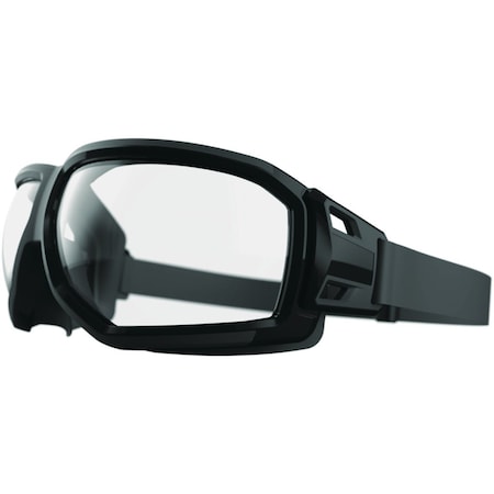 I-Form Morfit Black Frame Safety Glasses with Clear Lenses IF220-11