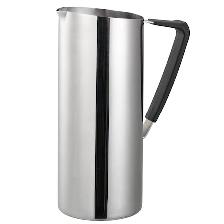 Service Ideas Slim 1.9-Liter Stainless Water Pitcher without Ice Guard in Polished Stainless X7025NGV2