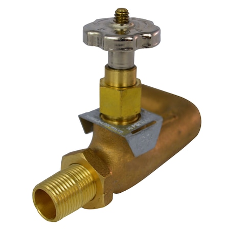 Beckett Firomatic 1/2 in. x 3/8 in. Bronze Oil Shutoff Valve 12650