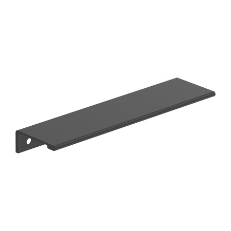 Amerock Streamline II 6 inch (152mm) Length Matte Black Cabinet Edge Pull, 25PK 25VMP37194MB