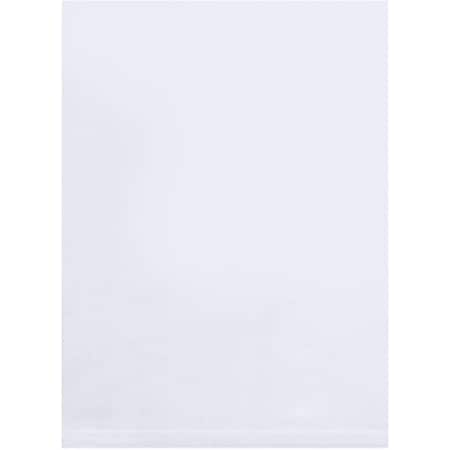 Partners Brand Flat Poly Bags, 4" x 20", 2 mil, Clear, 1000 PK PB407