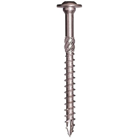 Grk Fasteners RSS Structural Screw, 516 in Thread, 4 in L, WCut Thread, Washer Head, Star Drive 62225