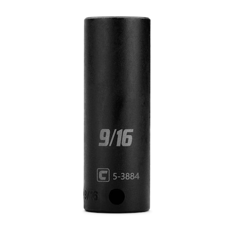 Capri Tools 9/16 in. Deep Impact Socket, 3/8-Inch Drive, 12-Point, SAE CP53884