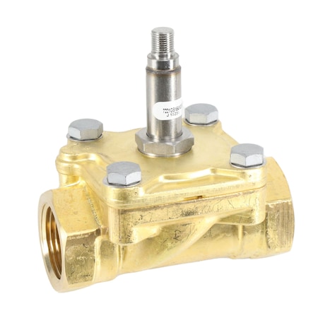 Parker Skinner N/C 0 - 230 Brass, w/Nbr Seat 1" 7221GBN64N00