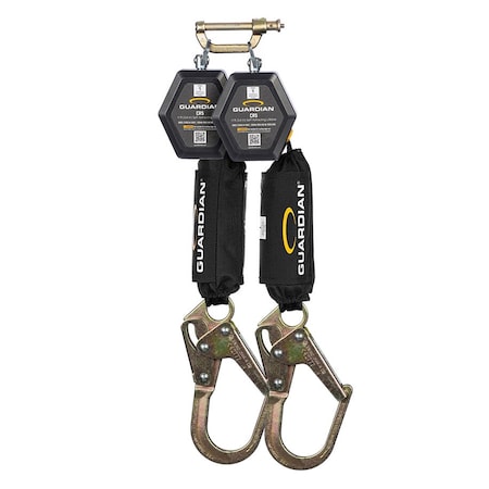 Guardian CR5 Self-Retracting Lifelines (SRL), 11 ft Length, Steel, 2 Leg(s) 4200077