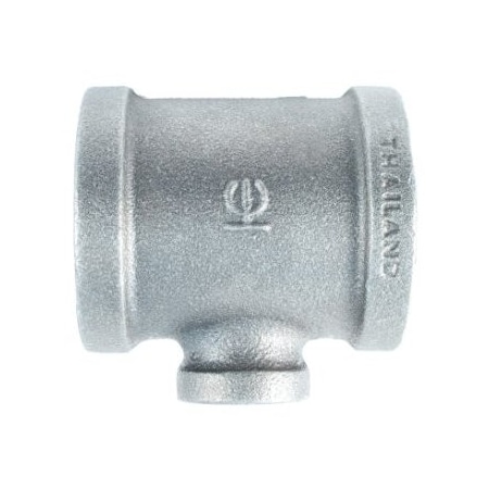 Msi Products 1-1/2inx3/4inx1-1/2in INDUSTRIAL 150lb Black Malleable Iron Reducing Tee A20202241224