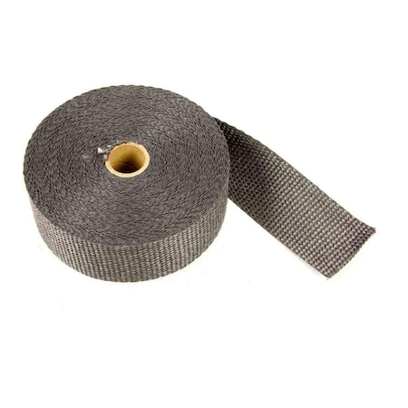 Disfrute 2 in. x 50 ft. Fiberglass Exhaust Wrap, Black DI2458493